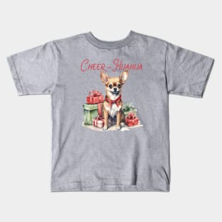 Chihuahua Christmas Shirt Kids T-Shirt